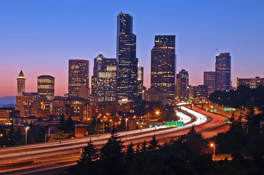 Seattle from 12th Avenue Bridge