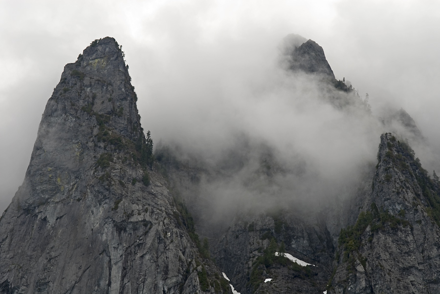 Mount Index from Lake Serene