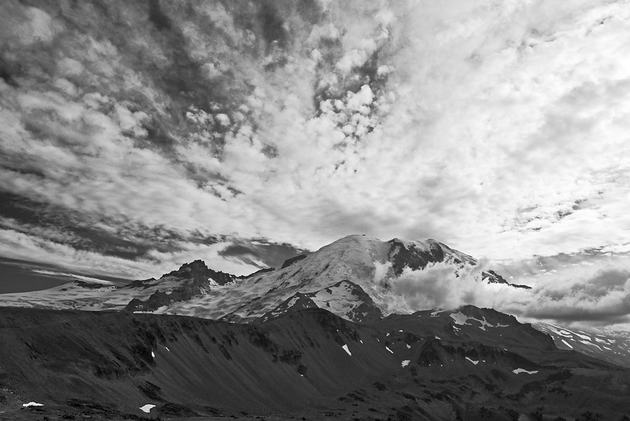 Incoming Storm at Mount Rainier