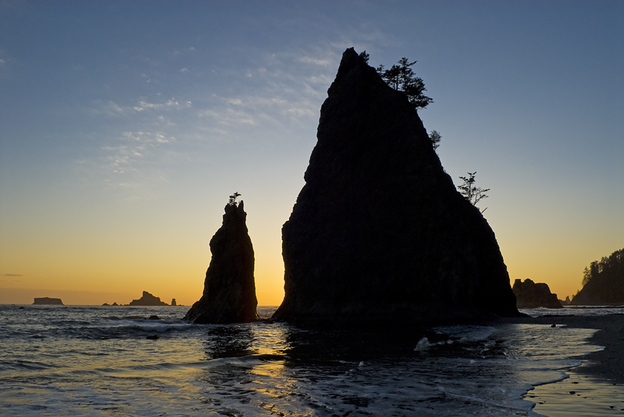 Haystack Sunset