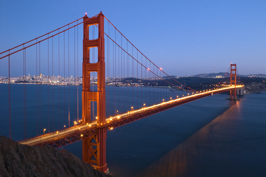 Golden Gate Bridge at Dusk