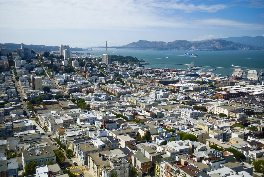 San Francisco from Coit Tower