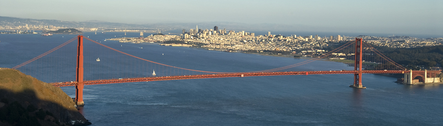 Golden Gate Bridge from Marin Headlands