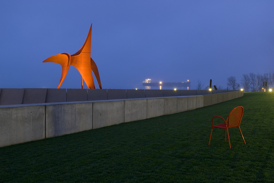 Sculpture Park at Dawn