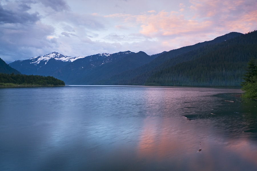 Baker Lake Sunset