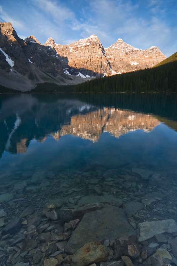 Moraine Lake at Sunrise