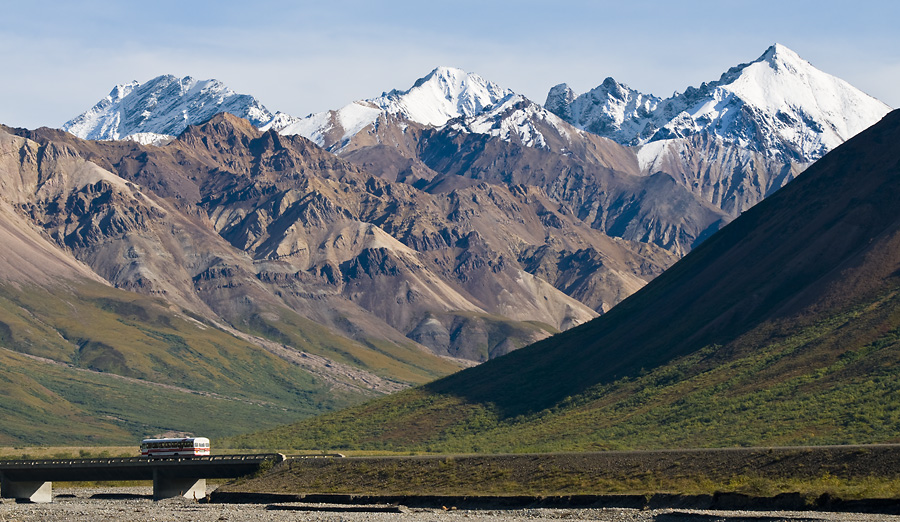 Toklat River Crossing