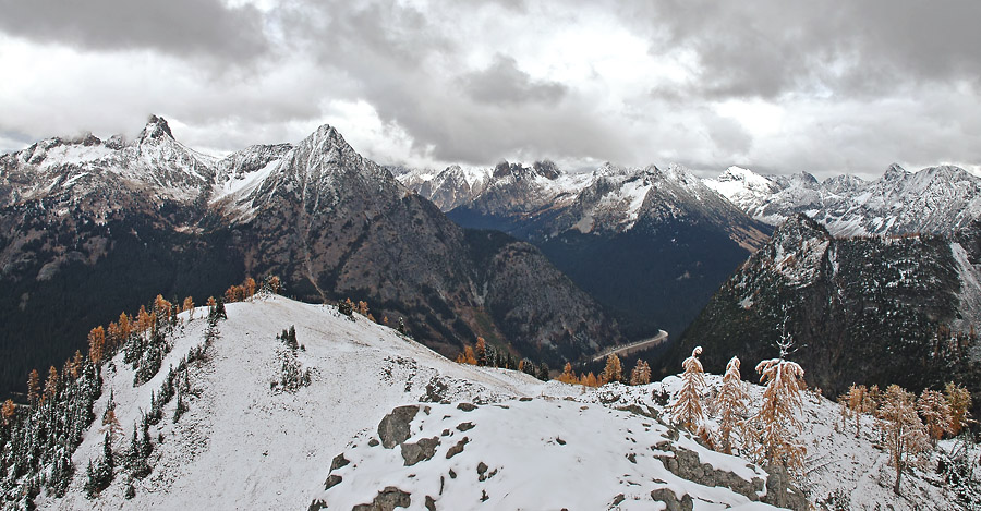 North Cascades in Winter