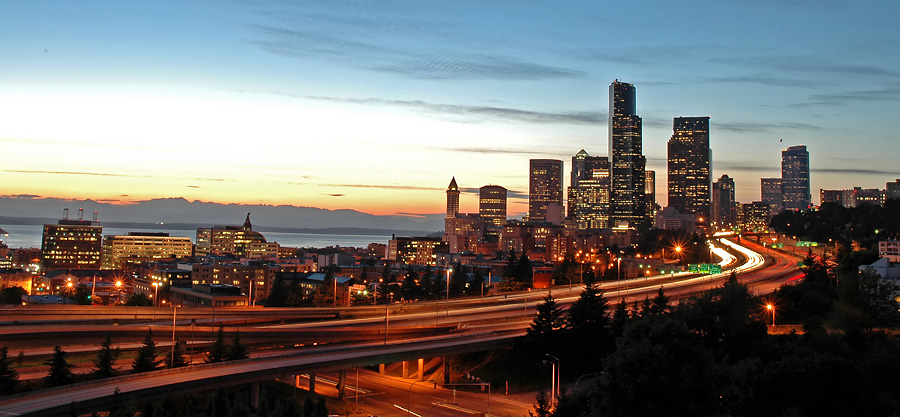 Seattle from 12th Avenue Bridge